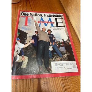 Time Magazine September 24 2001 Special Issue One Nation, Indivisible America Di